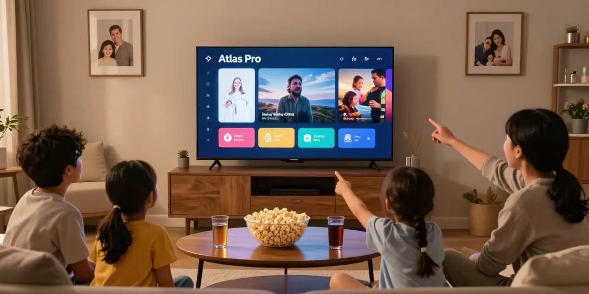 Téléchargez Atlas Pro pour profiter d'un divertissement familial complet.