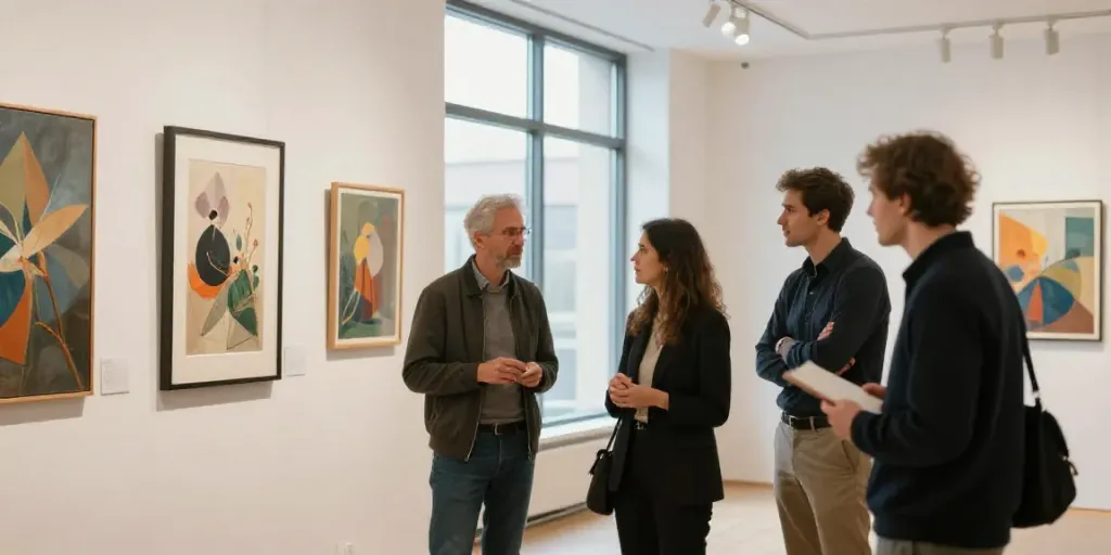 Exposition artistique à El Arte Monumental, convergeant l'art et la civilisation, fournisseur de recherche culturelle dans la communauté.